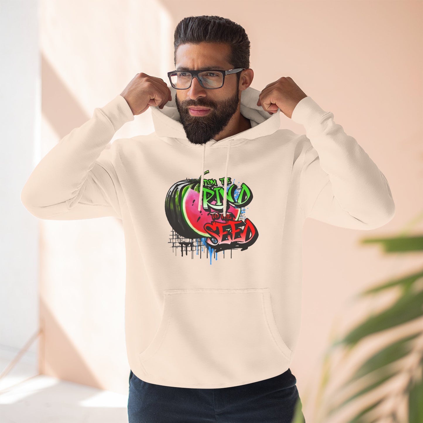 From The Rind To The Seed Fleece Hoodie