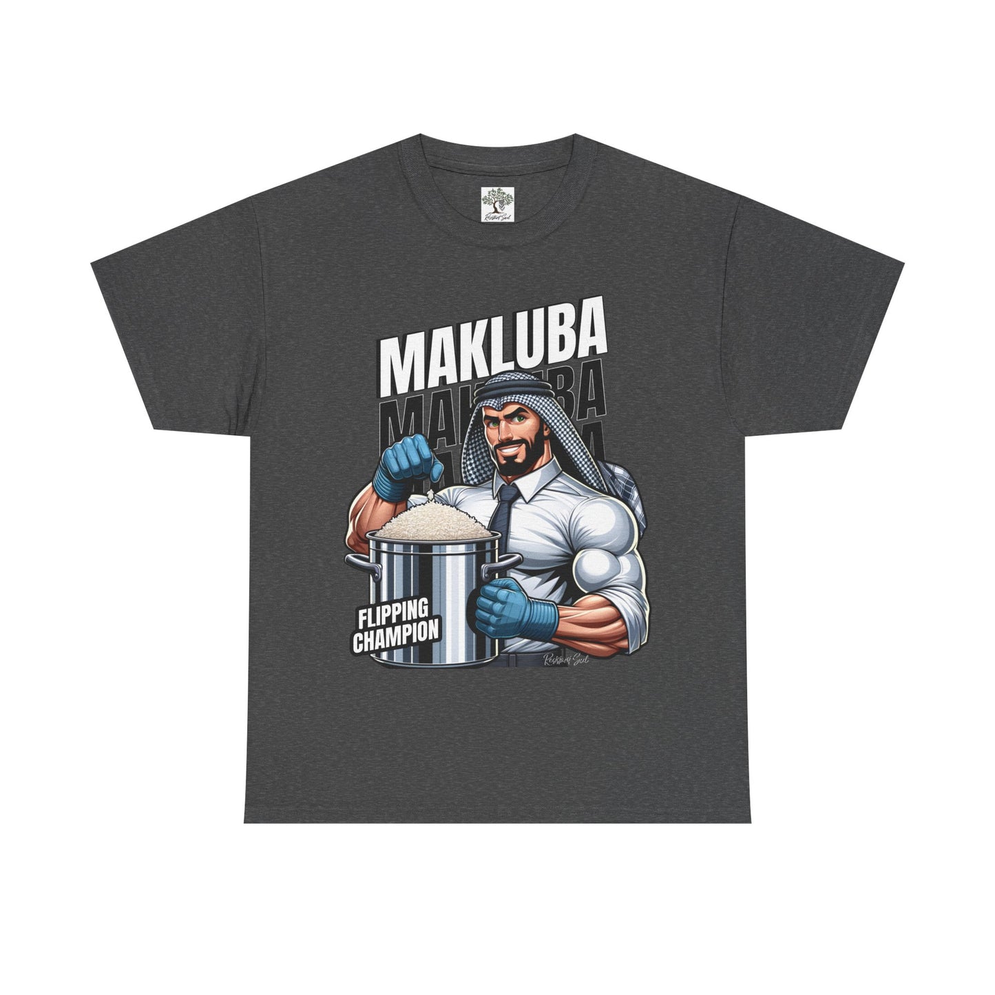 Makluba Flipping Champion Unisex Heavy Cotton Tee