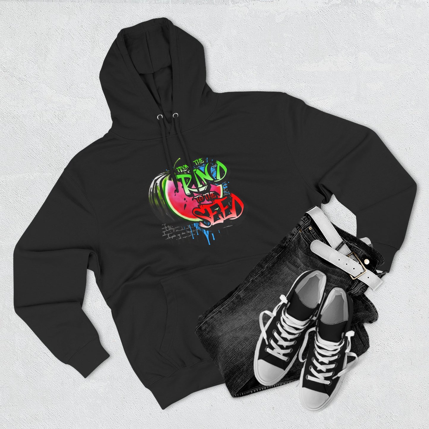 From The Rind To The Seed Fleece Hoodie