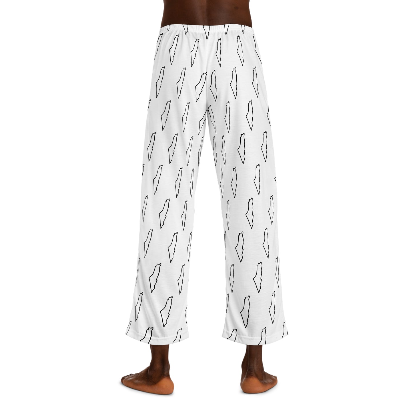 Palestine Print Men's Pajama Pants - Comfortable Lounge Wear for Relaxation