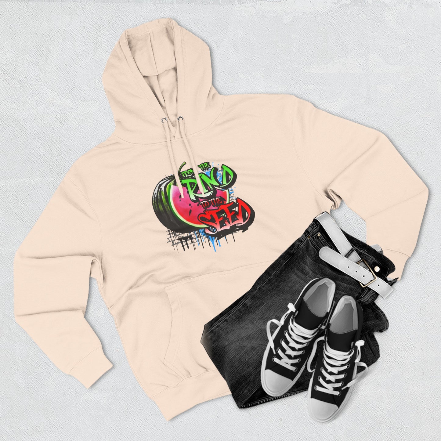 From The Rind To The Seed Fleece Hoodie
