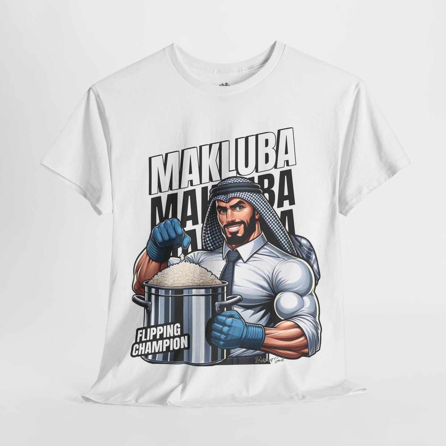 Makluba Flipping Champion Unisex Heavy Cotton Tee