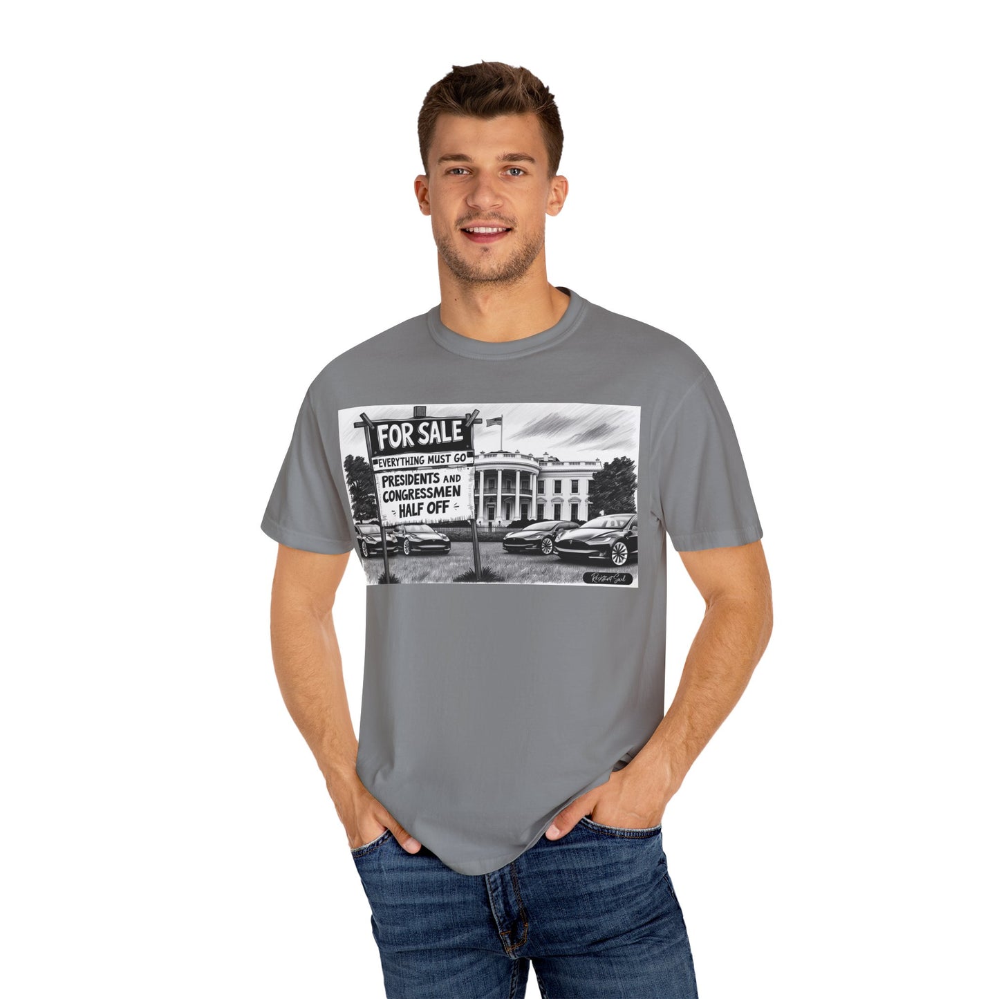 Government for Sale Unisex T-Shirt, Relaxed Fit Tee