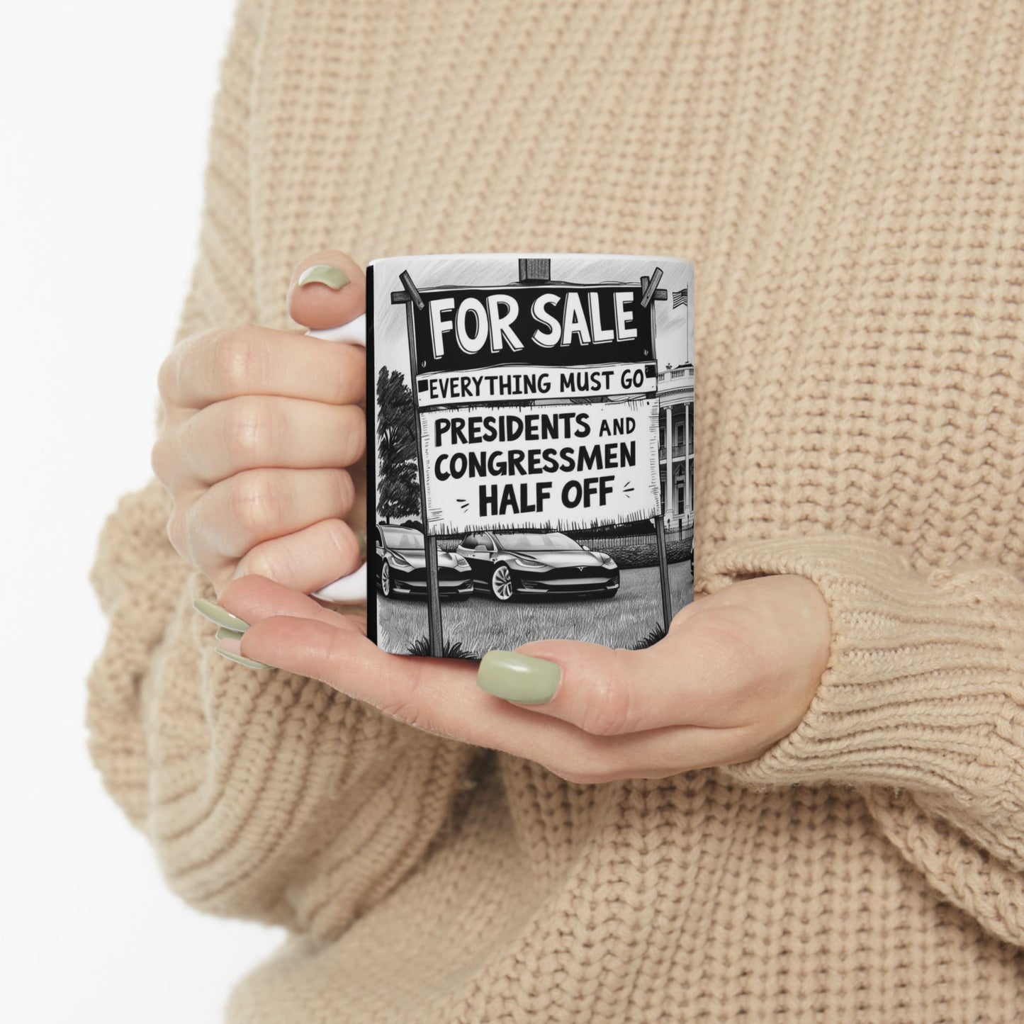 For Sale: Presidents and Congressmen - Political Satire Mug
