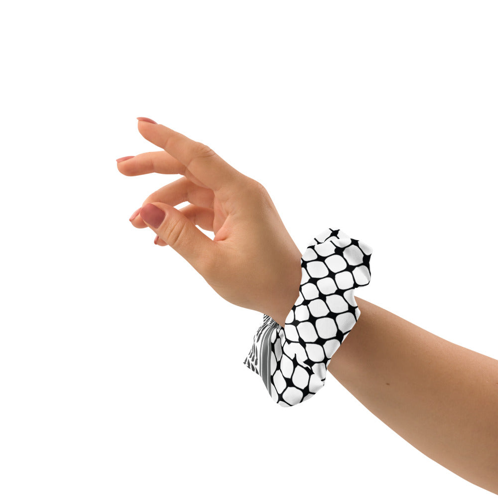 Keffiyeh Print Scrunchie