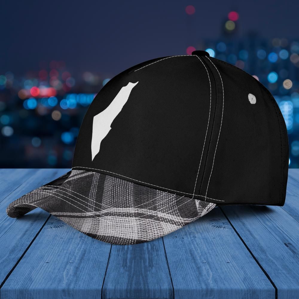 Keffiyeh Black BBCP AOP Classic Baseball Cap