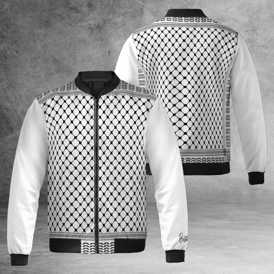 Keffiyeh Bomber Jacket