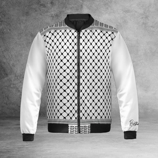Keffiyeh Bomber Jacket