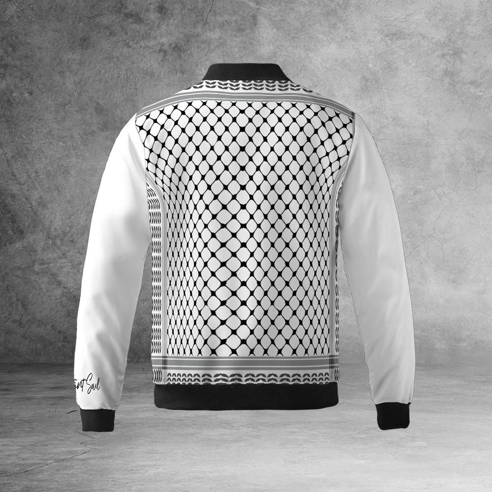Keffiyeh Bomber Jacket